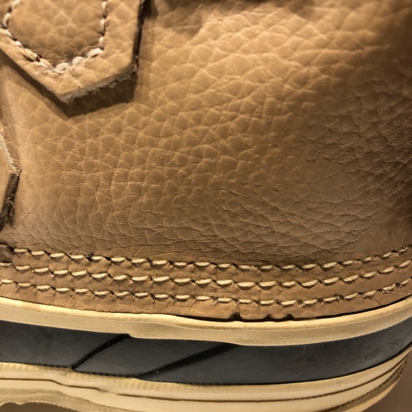 Sorel Womens Size 7 Manitou Duck Boots Hand Crafted Made Canada Natural Rubber - Picture 12 of 14